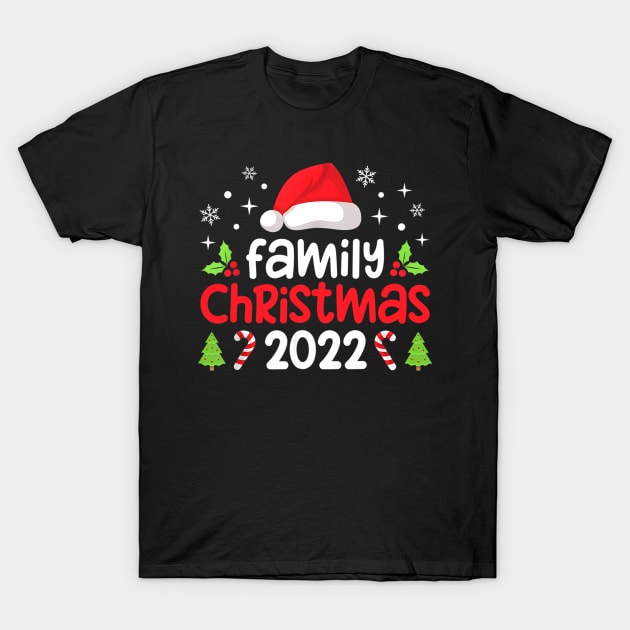 Family Christmas 2022 Matching Outfit Squad Santa Elf Funny T-Shirt by paynegabriel